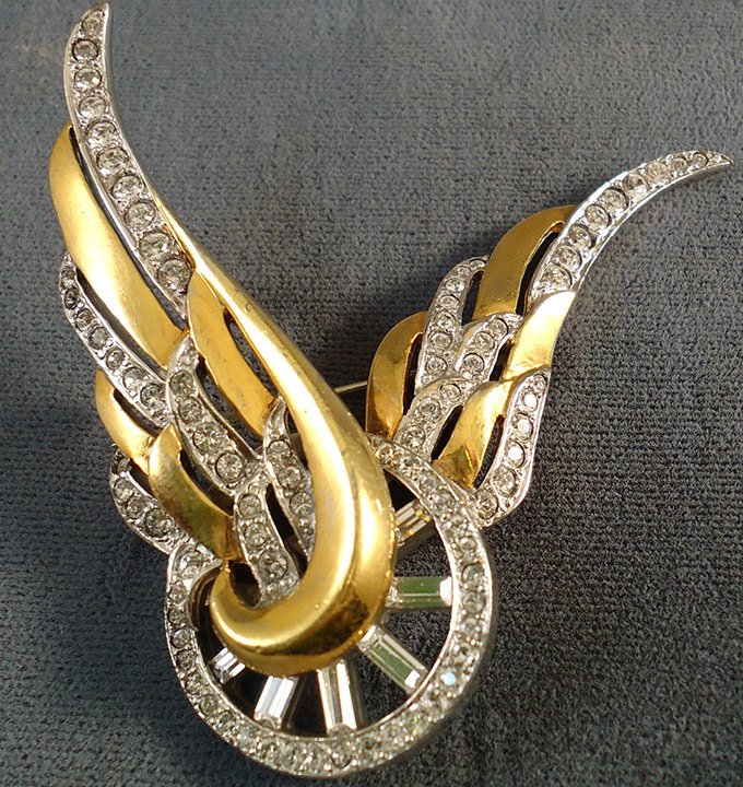 Bijoux vintage, photo de broche