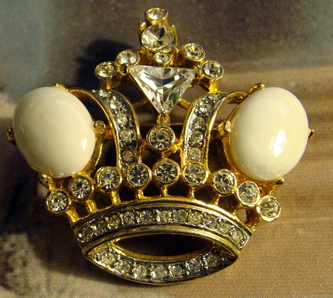 Broche vintage - photo