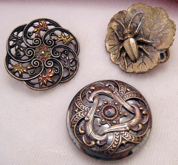 Boutons vintage, l'histoire des boutons en photographies