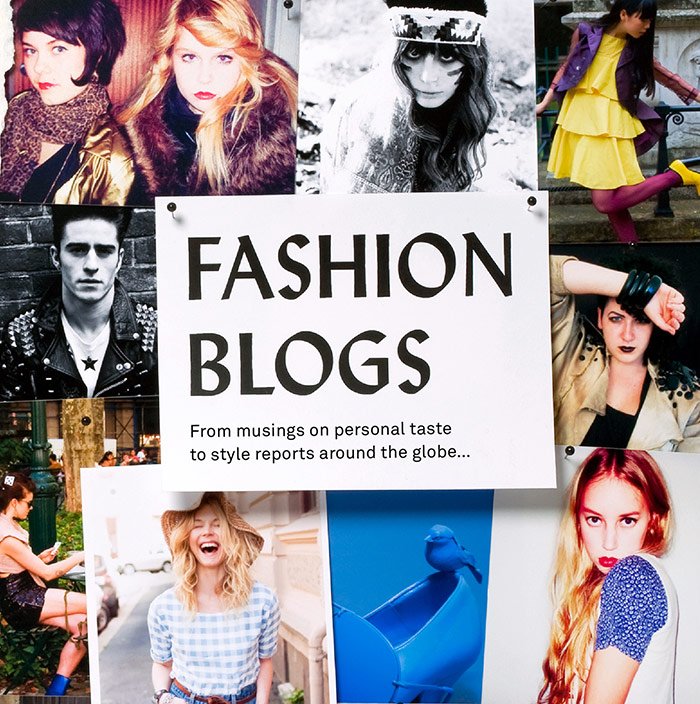 Portails de mode, blogs et sites sur la photographie de mode