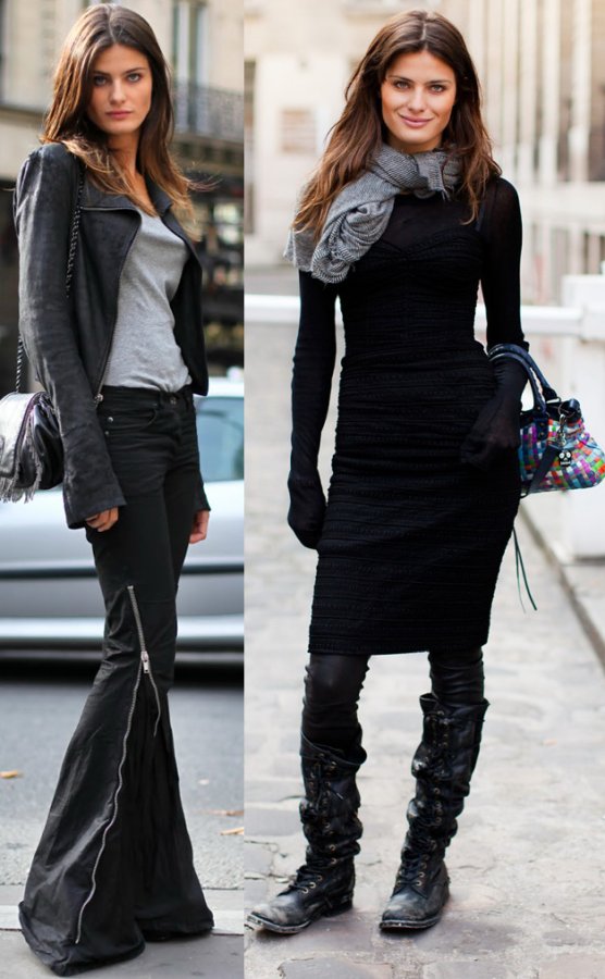 Photos du top model brésilien Isabeli Fontana