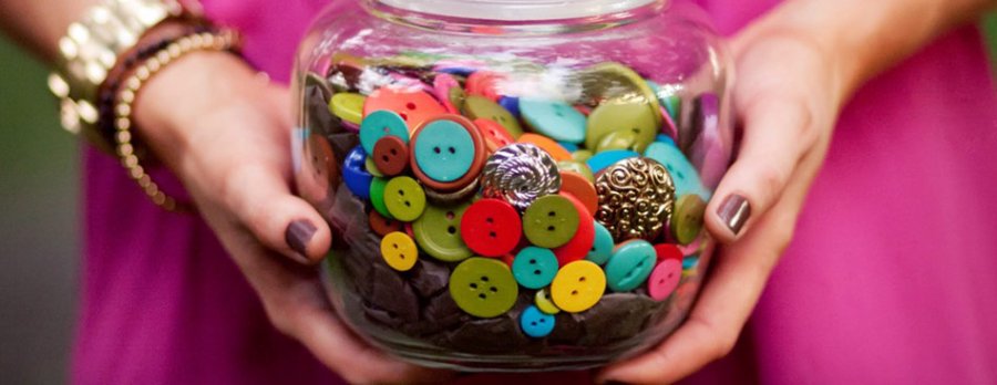 Boutons à la mode, histoire des boutons, photo