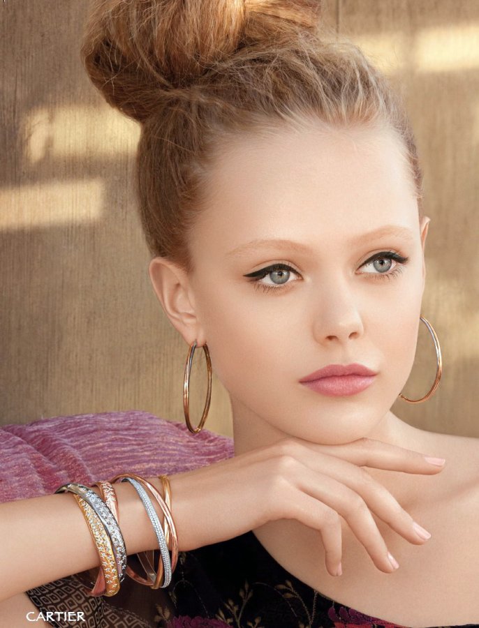 Photo du mannequin suédois Frida Gustavsson