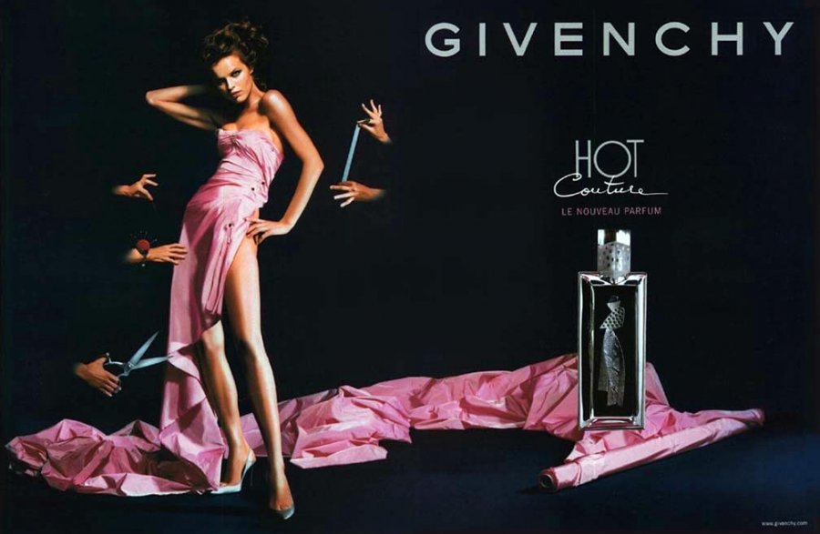 photo publicitaire de parfum