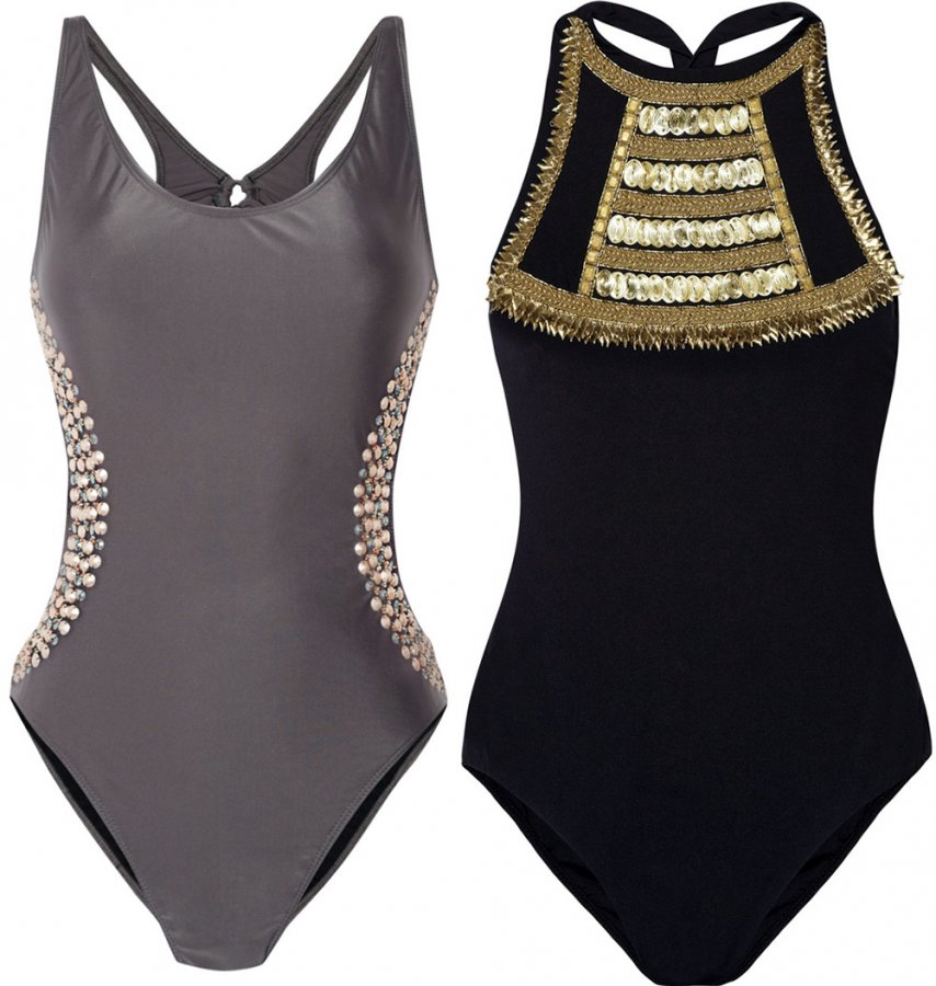 Maillot de bain sur une photo taille large