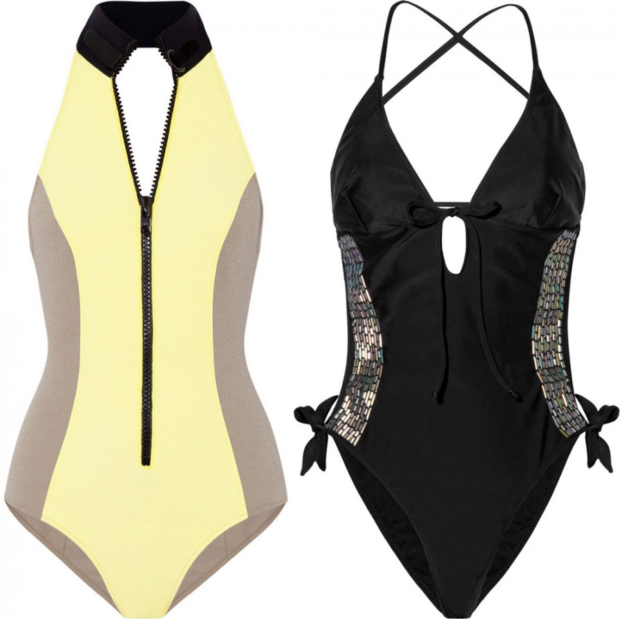 Maillots de bain pour une taille courte, photo