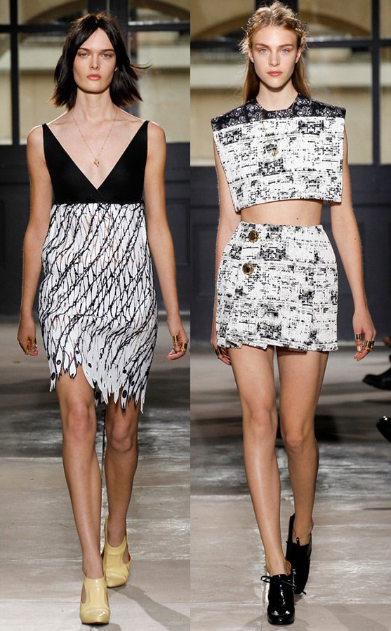 Eté 2026, imprimé noir et blanc