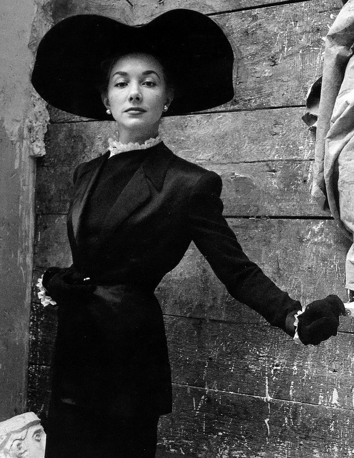 chapeau de style rétro, photo d'une fille