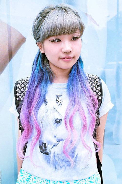 Photo dans le style du gothique pastel