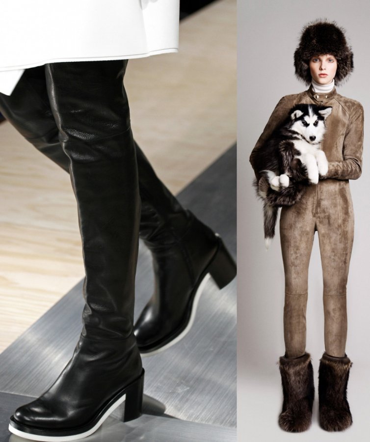 Bottes de Reed Krakoff et Bally photos