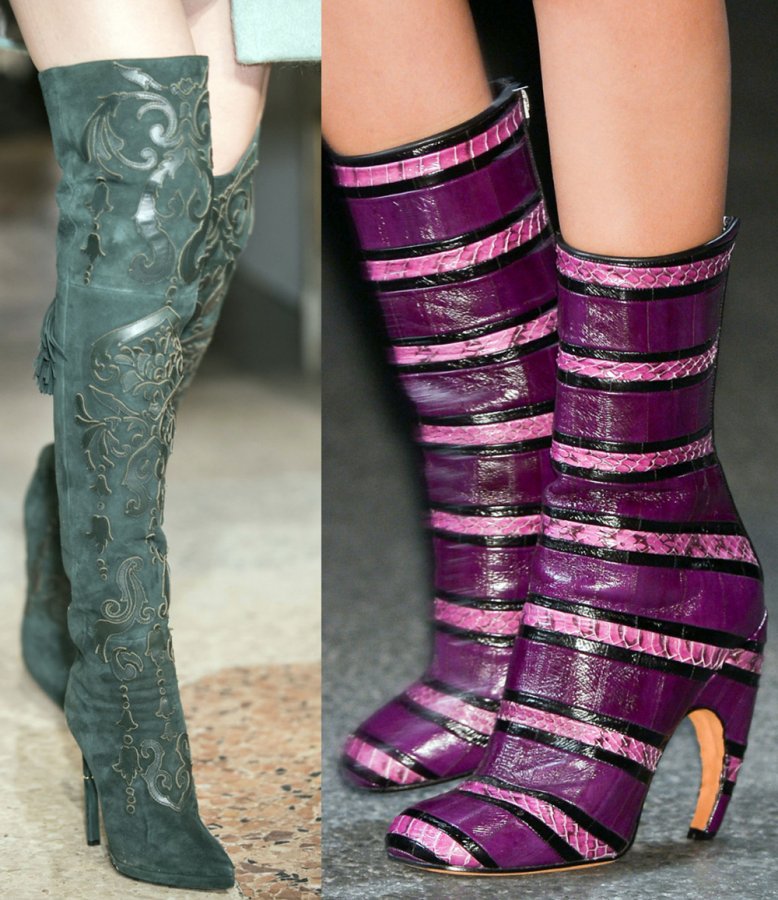 Bottes Femme Emilio Pucci et Givenchy