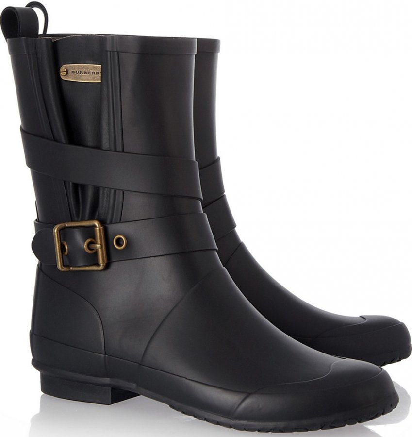 Bottes en caoutchouc Burberry 2025-2026, photo
