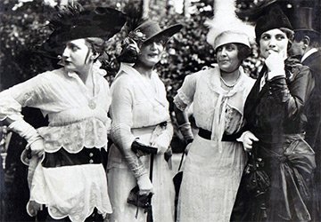 La mode française il y a 100 ans