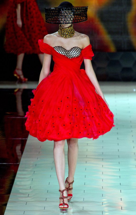 Robe de la collection Alexander McQueen