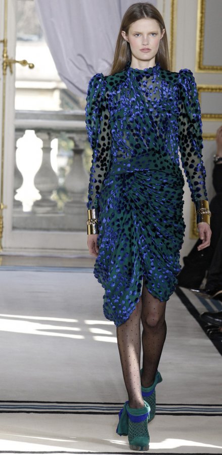 Robe de la collection Balenciaga, photo