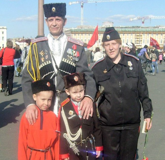 Les Cosaques modernes sont cosplay