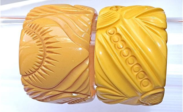 Bracelets larges en bangélite, photo