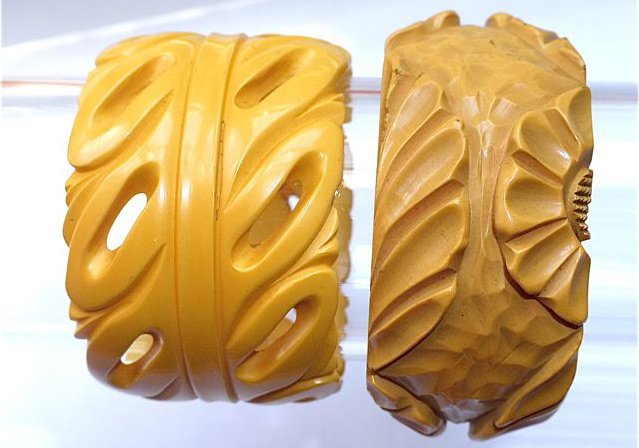 Bracelets larges en bangélite, photo