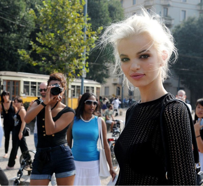 Top modèle Daphne Groenveld, photo