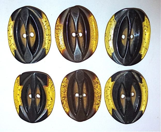 Boutons en bakélite