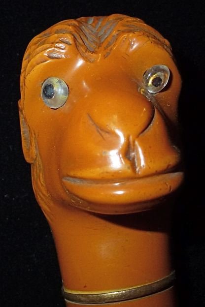 Poignée de parapluie vintage, photo