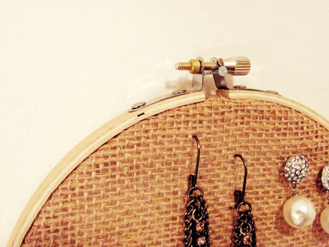 Rangement original des bijoux