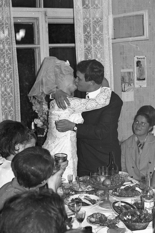 Table de mariage en URSS, photo
