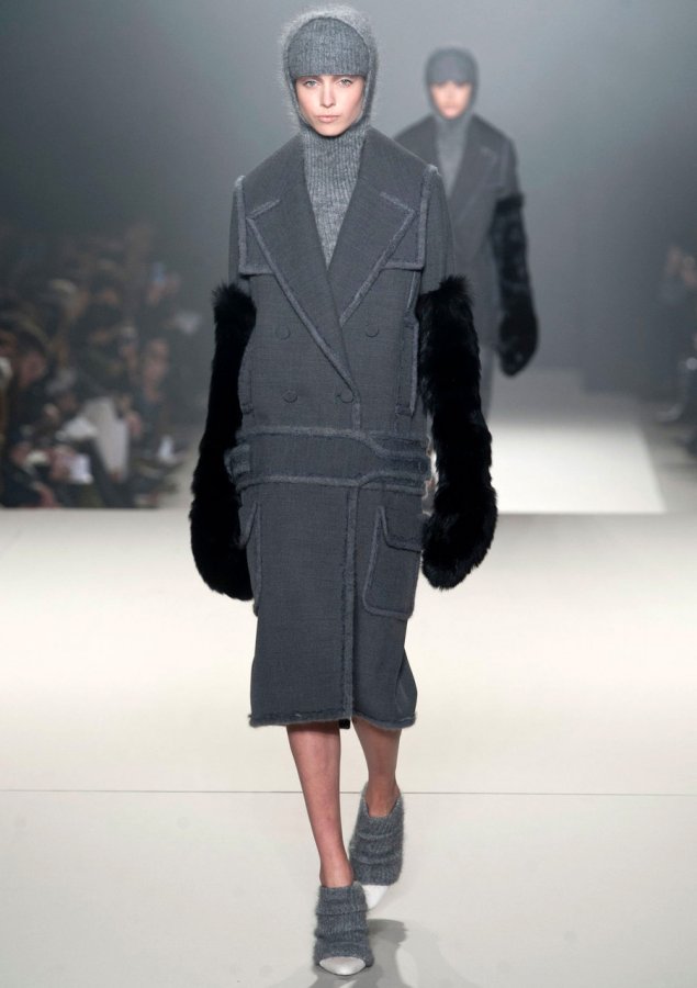 Mitaines chaudes en fourrure automne-hiver 2025-2026