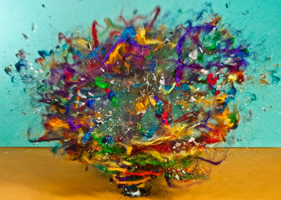 Mélange de couleurs, photo