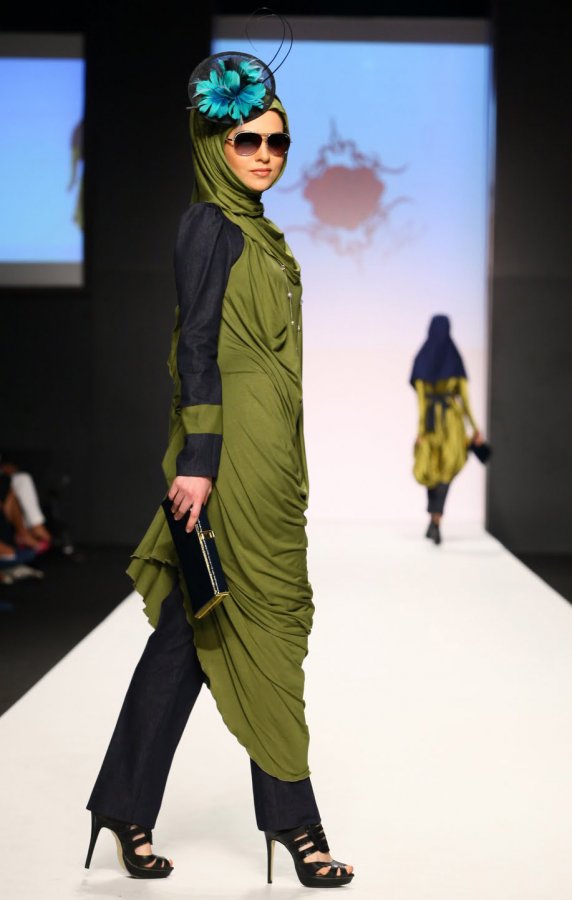 Fille orientale, mode islamique, photo