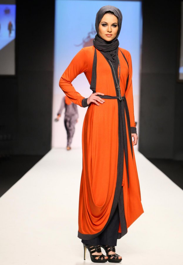 Fille orientale, mode islamique, photo