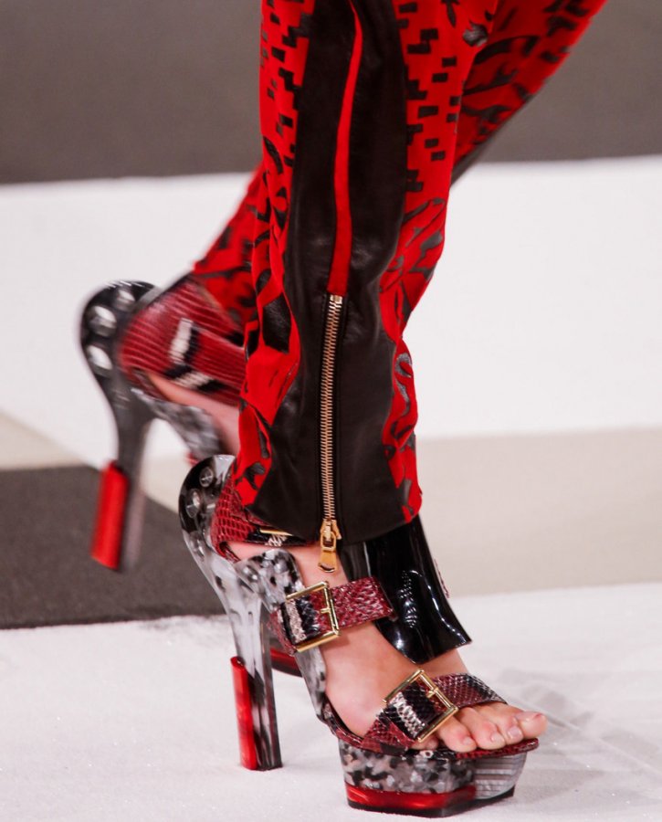 Sandales Alexander McQueen, photo