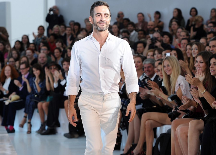 Photo de Marc Jacobs lors du showcase de la collection