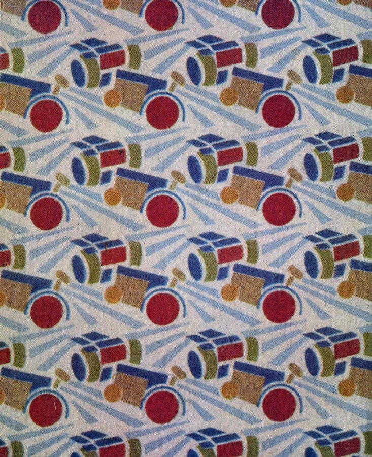 Impression sur tissu - tracteurs