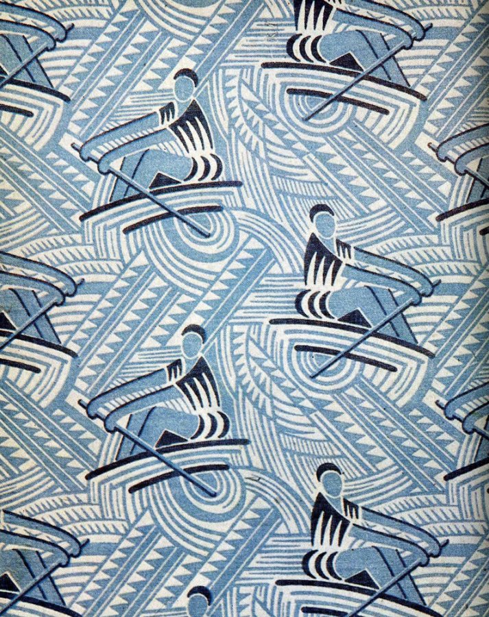 Athlète fille - impression sur tissu