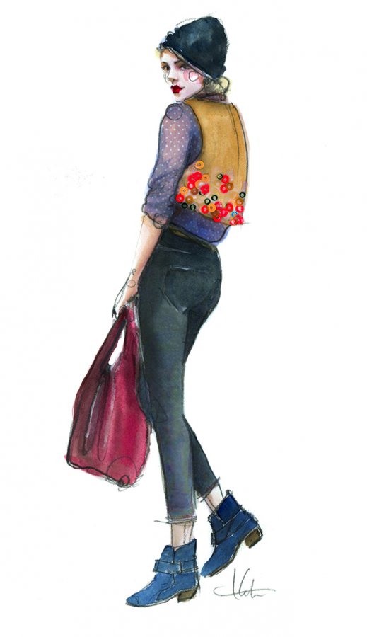 Illustrations de mode