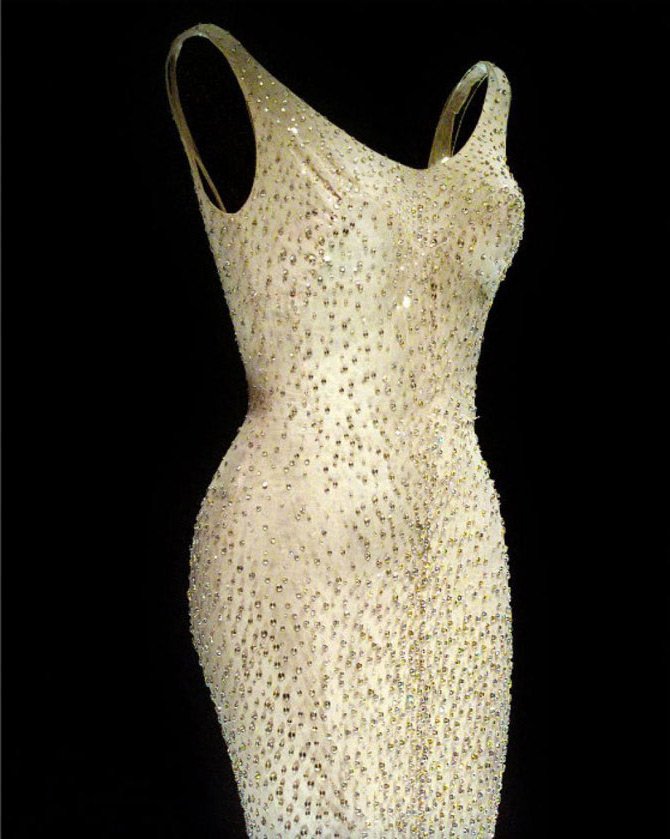 Robe Marilyn Monroe - joyeux anniversaire Monsieur le Président