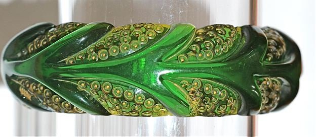 Bracelet vintage vert