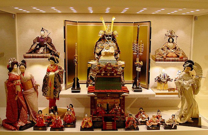 Les plus belles poupées d'intérieur japonaises