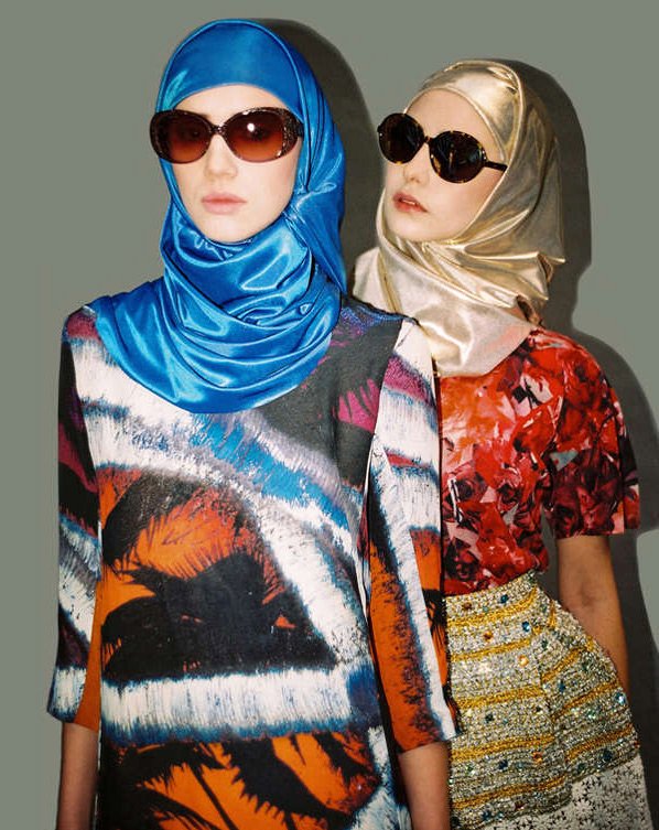 Beau foulard islamique, photo