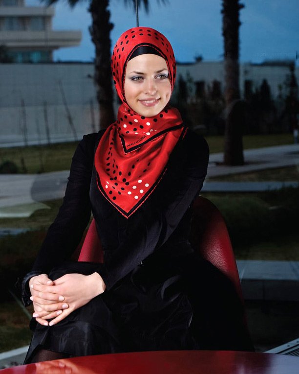 Beau foulard islamique, photo