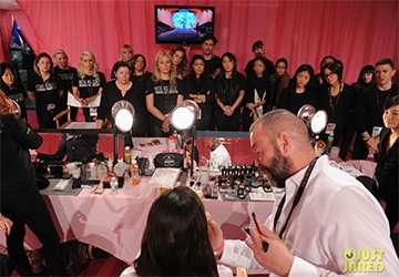 Formation des Anges de Victoria's Secret