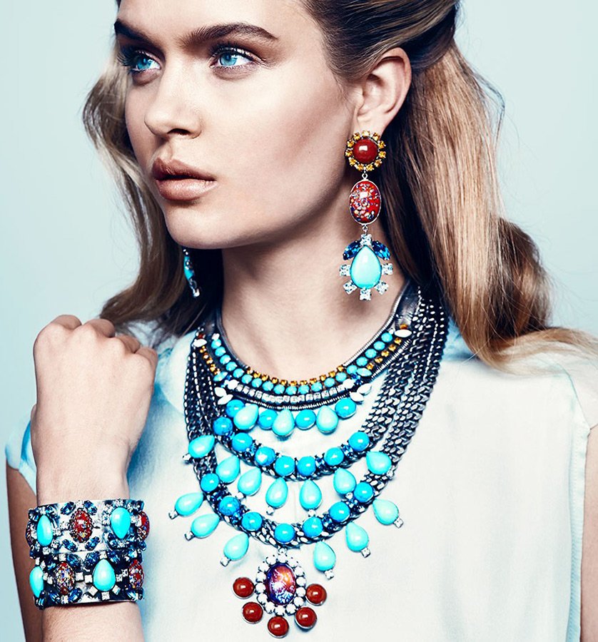 Collier avec turquoise, photo