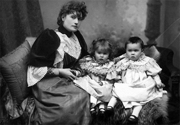 Ancienne photo de l'actrice Belle Bilton