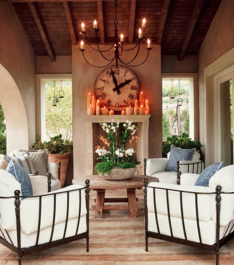 Fleurs et style provençal