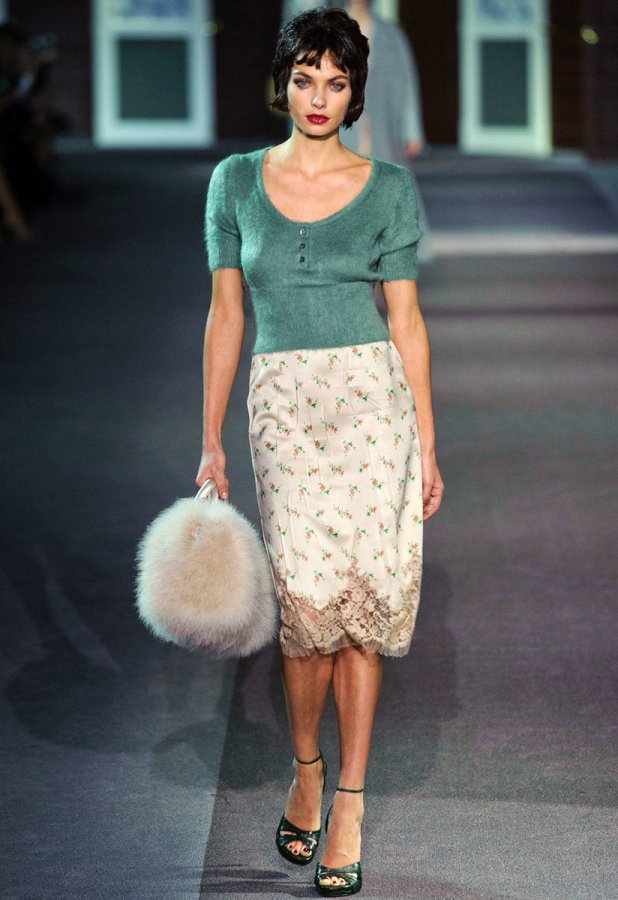 jupe crayon Louis Vuitton