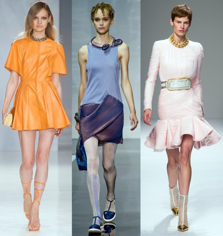 Genny, Emporio Armani, robes Balmain