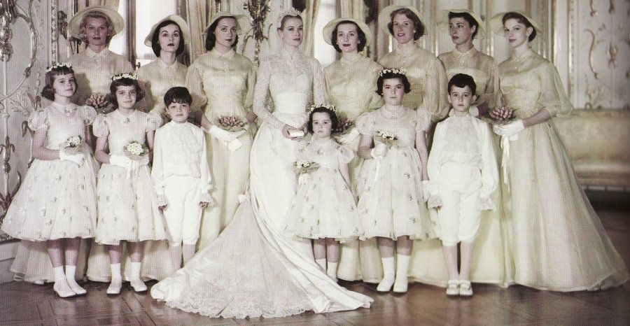 La photo de mariage de Grace Kelly