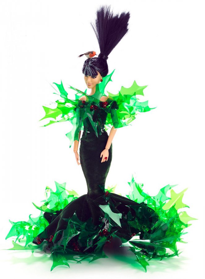 Barbie de la collection de Noël