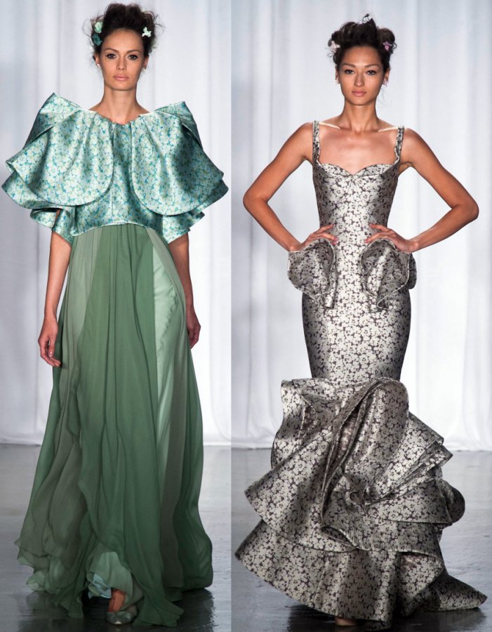 Robes de soirée longues Zac Posen